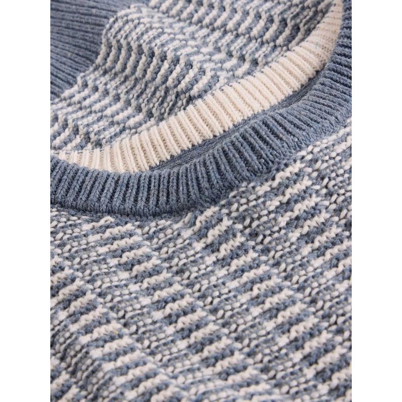 White Stuff Textured Crew Neck Jumper image number 2